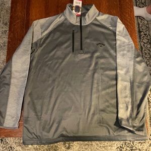 Brand new Callaway golf pull over half zip. See tag for information